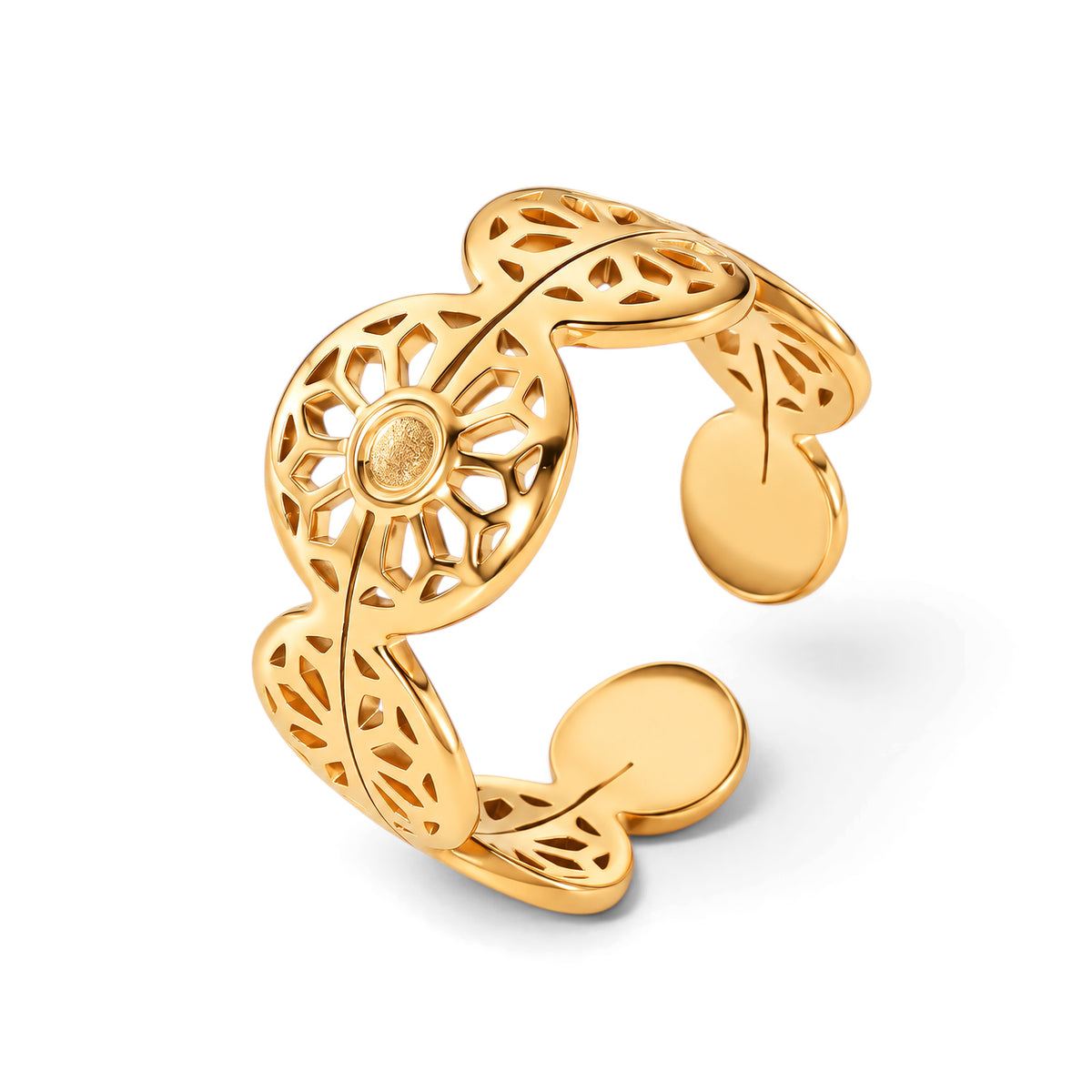 Odette Botanical Filigree Ring