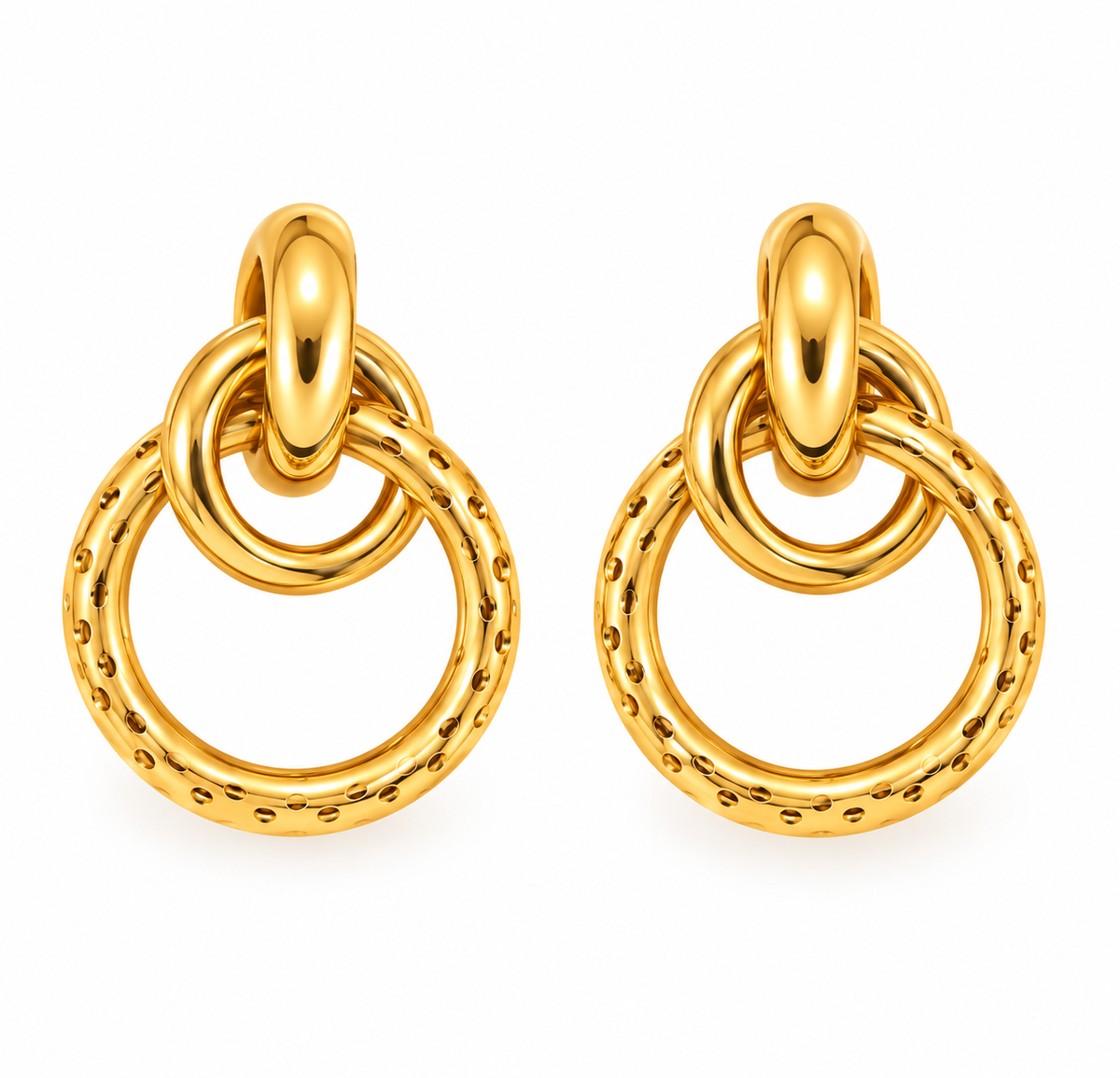 Colette Double-Hoop Earrings