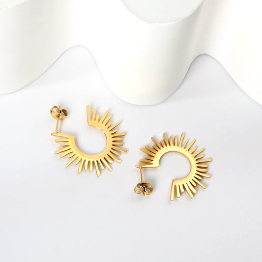 The Elodie Sunburst Earrings