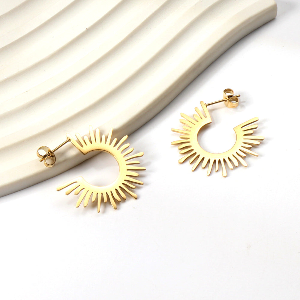 The Elodie Sunburst Earrings