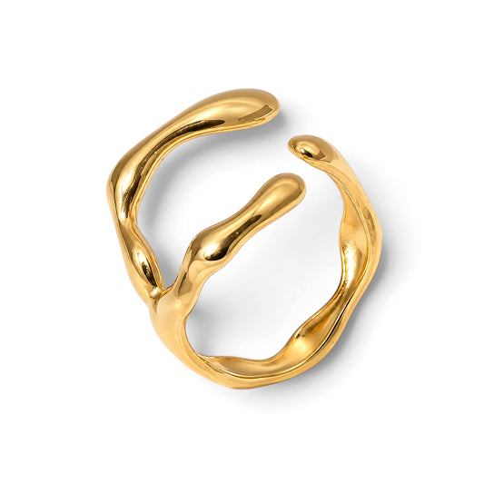 Margot Fluid Sculptural Ring