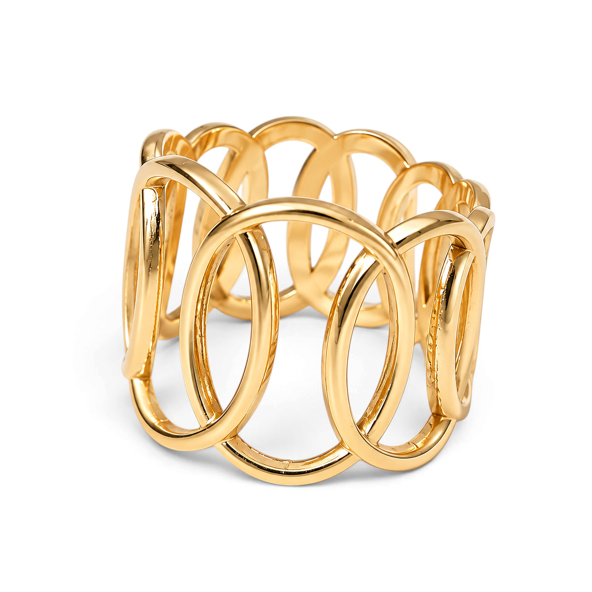 Valentina Interlocking Circle Ring