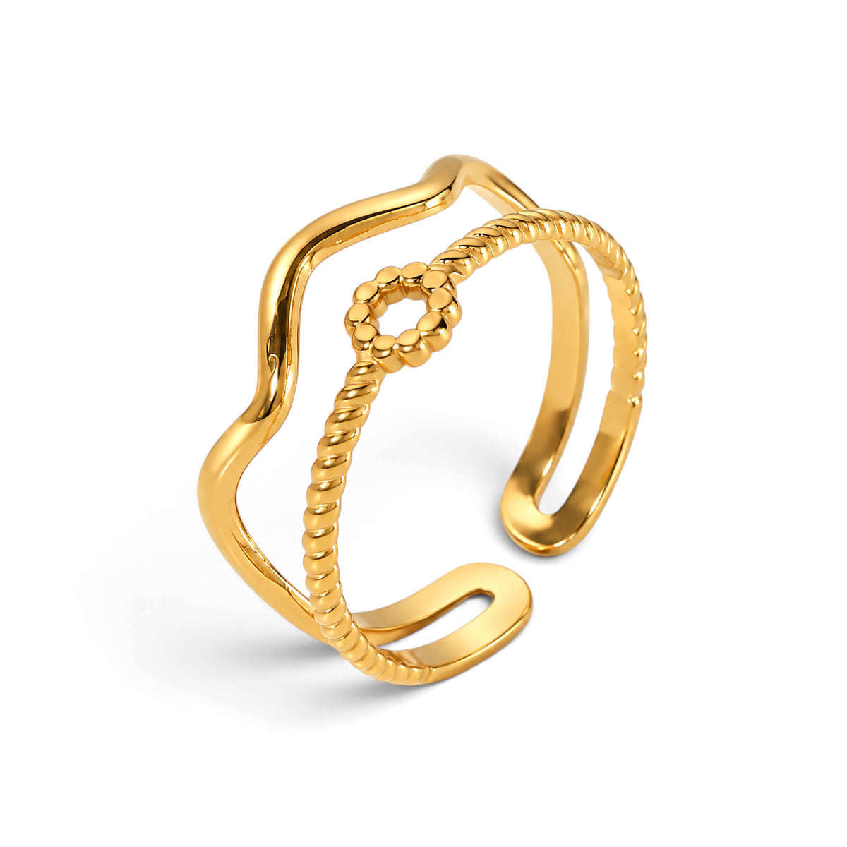 Élise Infinity Orbit Ring