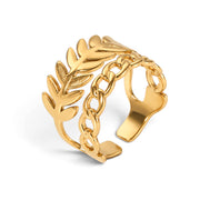 Lucienne Laurel Link Ring