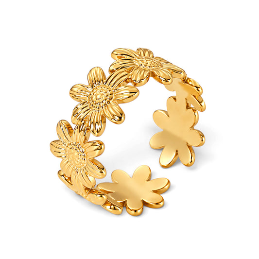 Rosalie Golden Garden Ring