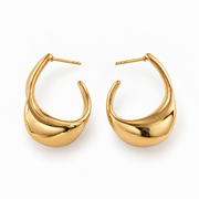 Amara Sculpted Hoops